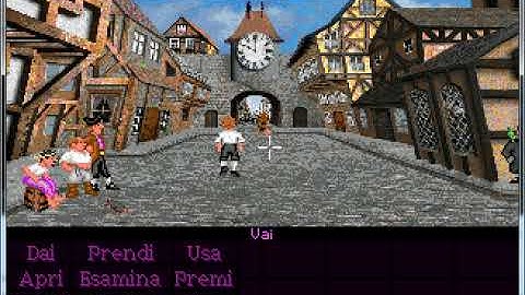 Monkey Island custom Mêlée Town with Scummvm Editor