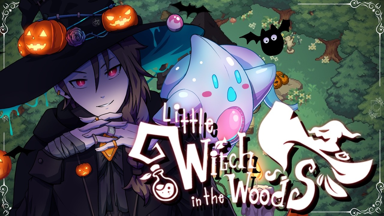 Who's in the woods? 🧹 | Little Witch in the woods #vtuber