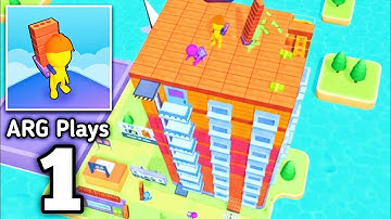 Tower Master - Collect & Build Gameplay Walkthrough Part 1 - Android, iOS 