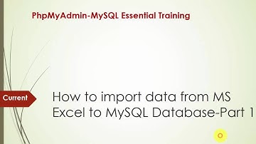 How to import data from MS Excel to MySQL Database-Part 1-16