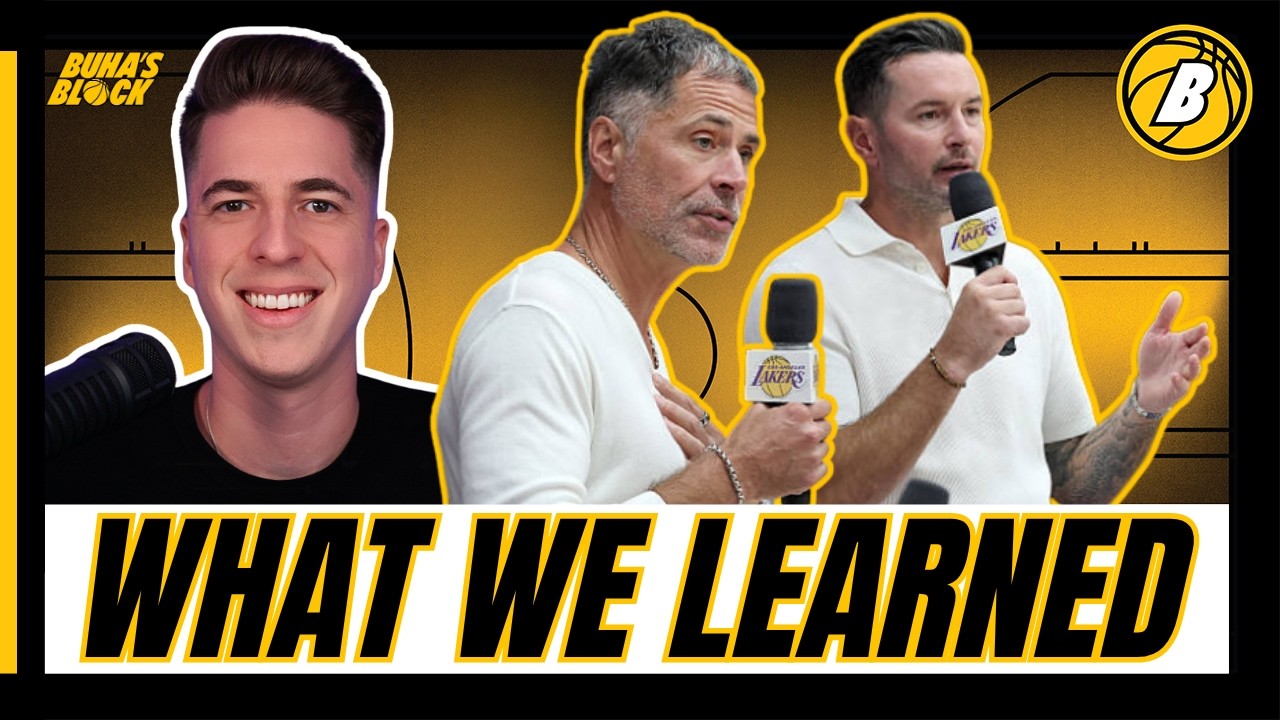 Lakers Media Day Reaction: JJ Redick & Rob Pelinka Discuss Kessler, Camp Competition & New Era