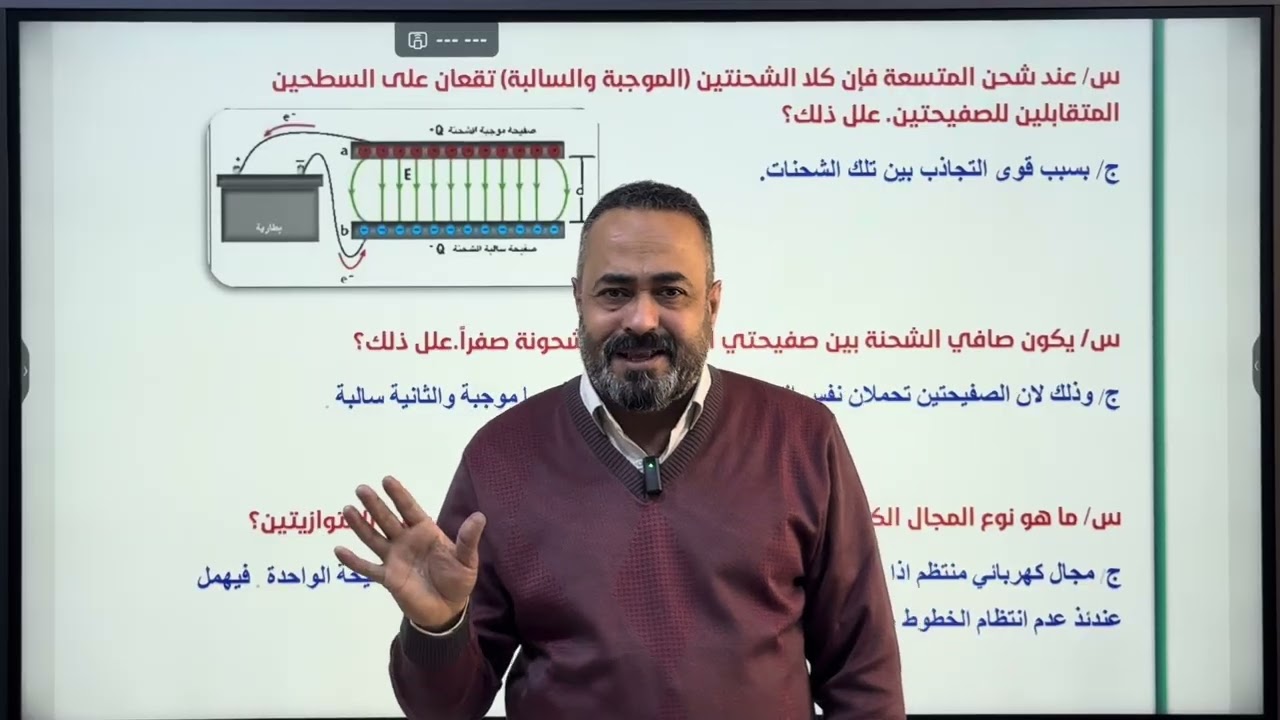 المراجعة المركزة لكلاميات الفصل الأول المتسعات 