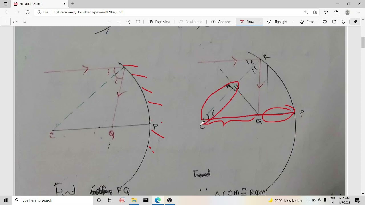 Paraxial rays and paraxial approximation