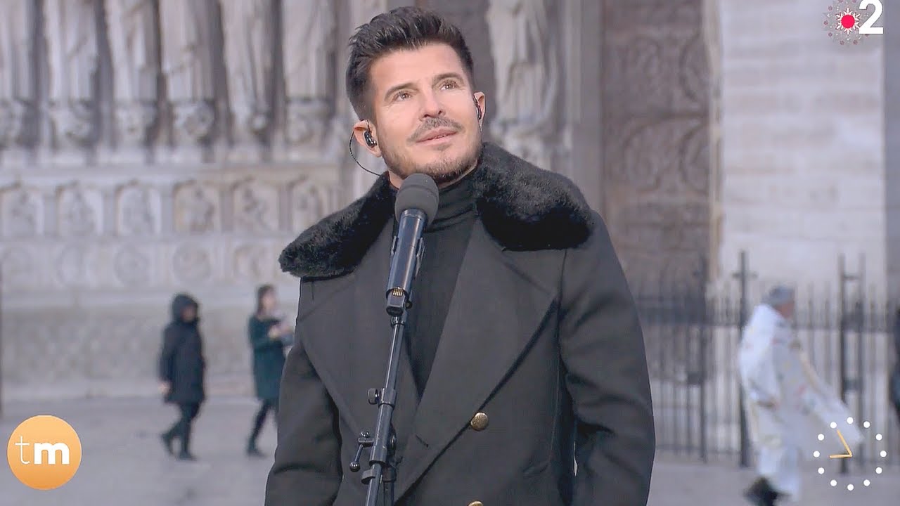 Vincent Niclo - Amazing Grace + Interview à Notre-Dame de Paris 08/12/2024