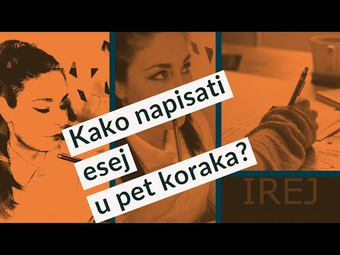 Video: Kako Napisati Esej O Družboslovju Na Izpitu