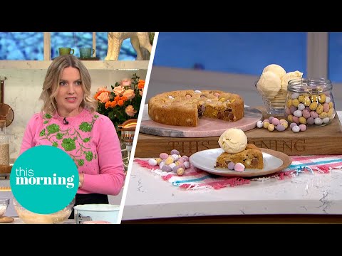Juliet Sear's Mini Egg Giant Cookie | This Morning