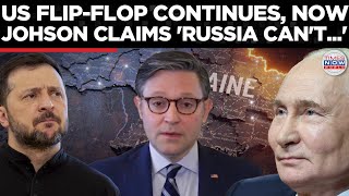 Watch Speaker Mike Johnson Unveils New Line On Russia, 3Rd Us Stance In 48 Hours Times Now World