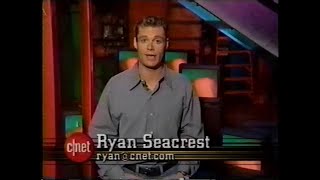 CNet The New Edge - Next Generation Internet hosted by Ryan Seacrest - SciFi channel 8/22/98