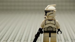 (LEGO) The Clone Trooper Stop Motion (Test)