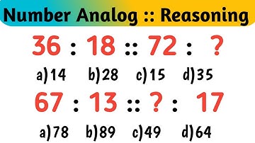 number analogy reasoning in Assamese / missing number / Assam Police Ab ub / ssc gd / APRO / APDCL