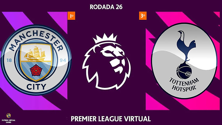 Premier League Virtual 21/22: Manchester City x Tottenham Hotspur - 26ª Rodada [FIFA22]