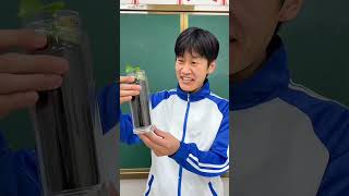 They changed healthy drink with mix cold drinks!😂 #shortsvideo