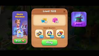 Gardenscapes Level 1522 Walkthrough No Boosters Used