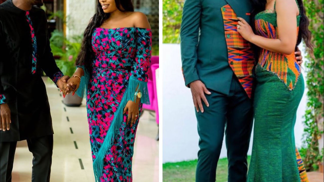 Elegant Couple clothes | African Couple Ankara set 2025
