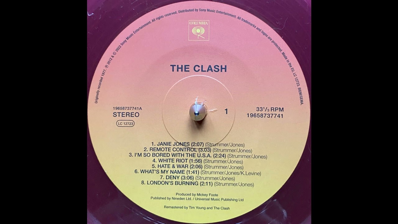 The Clash - Janie Jones - YouTube