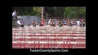 2013 State Meet - Boys 110m High Hurdle Final
