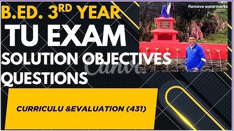 Population Situation of Nepal/Unit 2/TU Solution/Objective Questions.#exam #population
