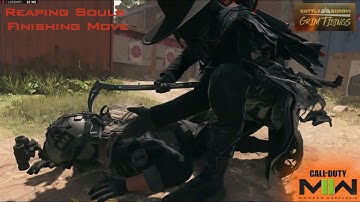Reaping Souls Finishing Move - Battle Buddies: Grim Tidings Ghost Bundle - Season 6 - COD: MWII