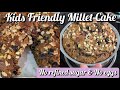 Homemade Jowar Cake | No Egg • No Refined Sugar • Kids Friendly Cake 🎄
