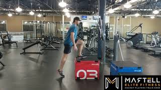 Concentric Box Jump w/ Arms