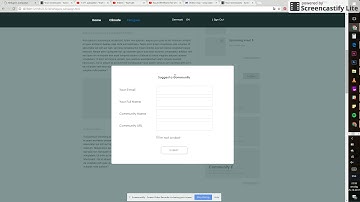 Axure Page Wireframe Demo