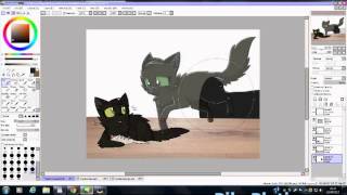 Hollykit meets Hollyleaf -Warriors Speedpaint-