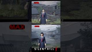 MAX vs LOW Graphics 😱 Silent Hill f screenshot 4