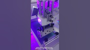 Automatic Carousel Screen Printing Machine for Bottle Lid
