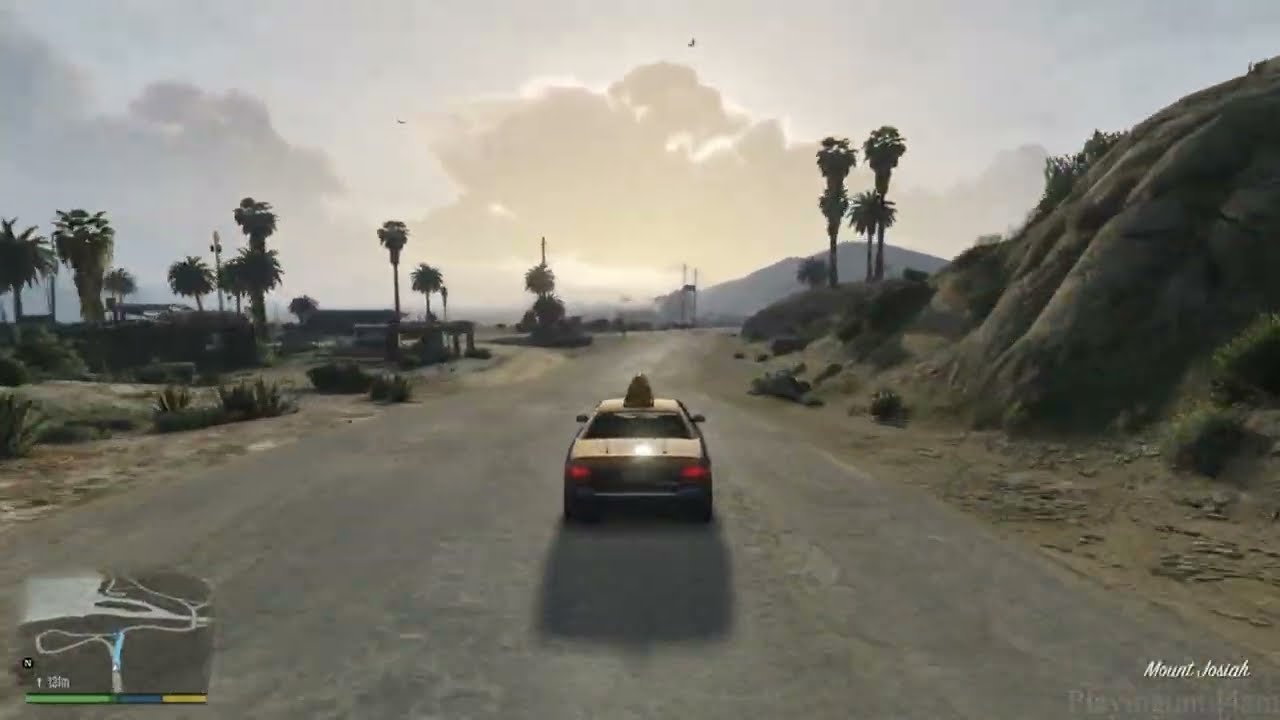 Trabajando como Taxista en GTA V 17# [PS4].