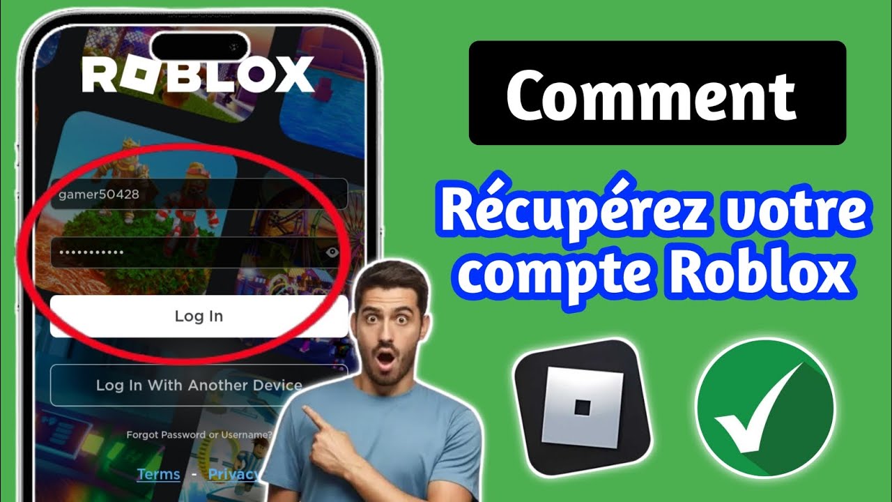 Comment récupérer un ancien compte Roblox sans e-mail/mot de passe