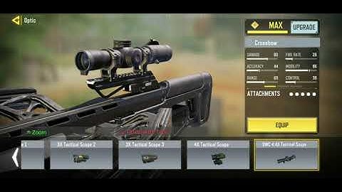 BUG on the crossbow RTC 4.4x  Tactical Scope?