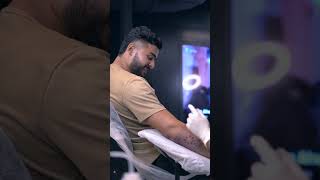 Creating Riyan Parags Tattoo Masterpiece Aliens Tattoo