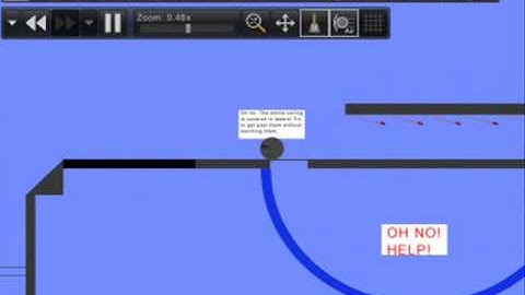 Algodoo: Sci-Fi Level 1 walk through