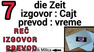 (7) REČ   IZGOVOR   PREVOD