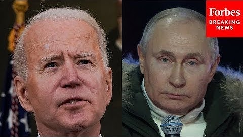 'If We Respond It's World War III': Biden Scolds Lawmakers For Urging Military Action Against Russia