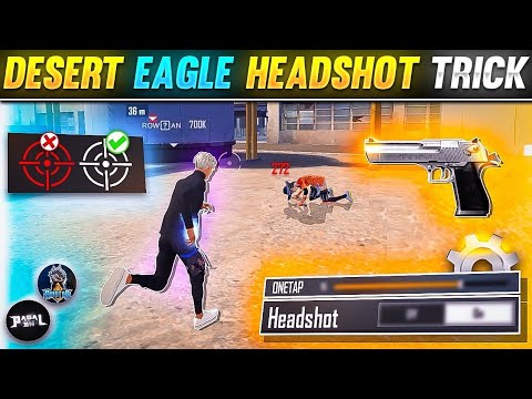 Desert Eagle One Tap Headshot Trick || Free Fire Me Headshot Kaise Mare || Khuni Gamer