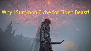 Elden Ring How Black Knife Tiche Makes Elden Beast Slightly Less Annoying