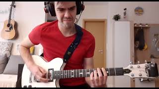 Hammerfall - Hearts On Fire (Guitar Cover By Mátyás Rácsai)
