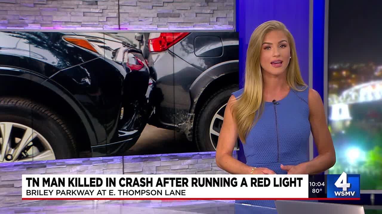 TN man killed in crash after running red light on Briley Parkway ...