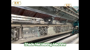 industrial shade net machine , 3-7.5kw computerized knitting machine