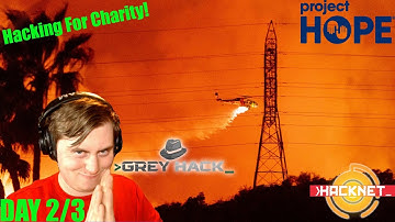 L.A FIRE RELIEF CHARITY EVENT! Day 2/3 Hacknet Labyrinths DLC!