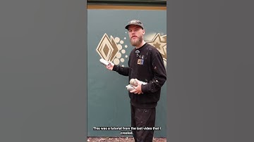 Simple Spray Painting Techniques Tutorial (Part 1) #graffiti #mural #tutorial #DIYart #streetart