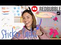 How to make Sticker Packs for Redbubble using Procreate 2021