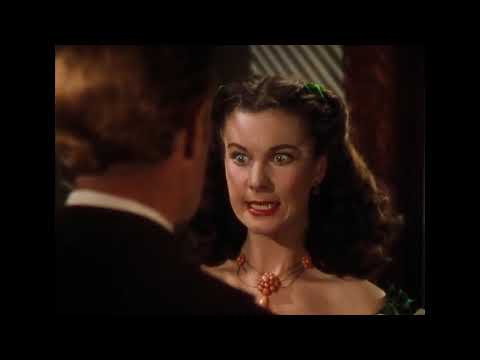 بهترین صحنه از رمان و فیلم بر باد رفته