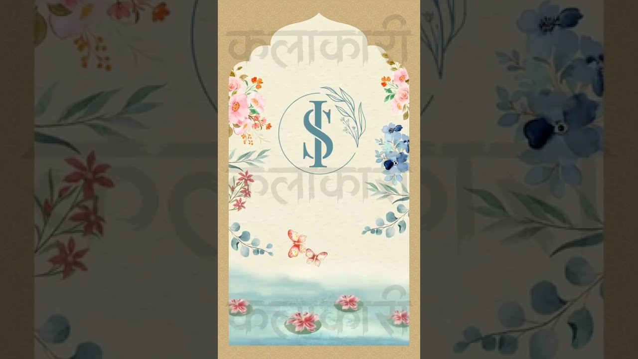 Pastel Theme Wedding Invite Video | Latest Wedding Invite Video | Pastel Wedding Invitation