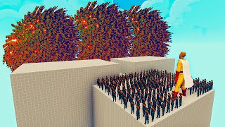 200x SOLDIERS + 1x GIANT vs EVERY GODS - Totally Accurate Battle Simulator.