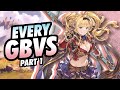 Jaeaik talks about every gbvs rising character  base roster