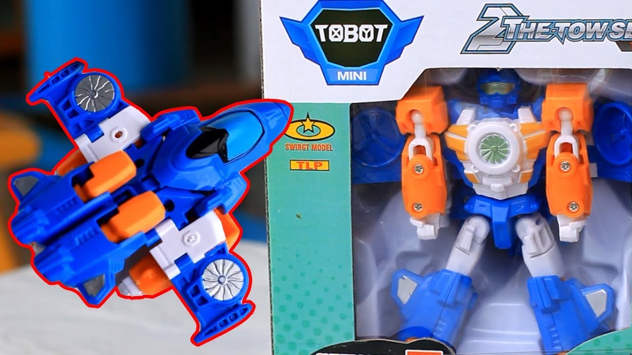 Unboxing Mainan Tobot Athlon 2 Tobot Deltatron & Robocar Poli. 