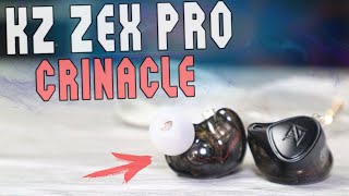 KZ ZEX Pro X Crinacle CRN Обзор новых отличных гибридных наушников с Алиэкспресс