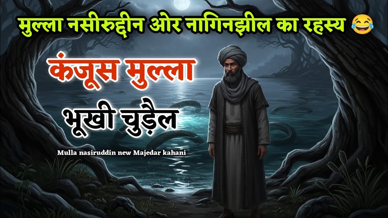 मुल्ला नसीरुद्दीन ओर नागिन झील का रहस्य 😂Mulla Nasiruddin Fanny story | Hindi kahani | Moral story